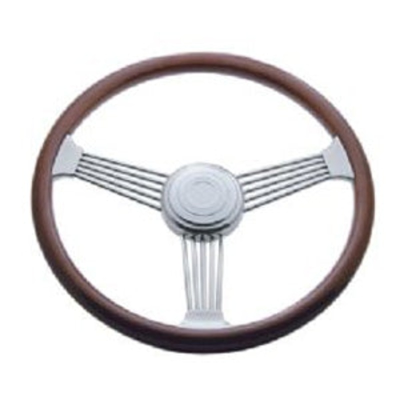 Freightliner 1986-2006 wood Banjo style steering wheel