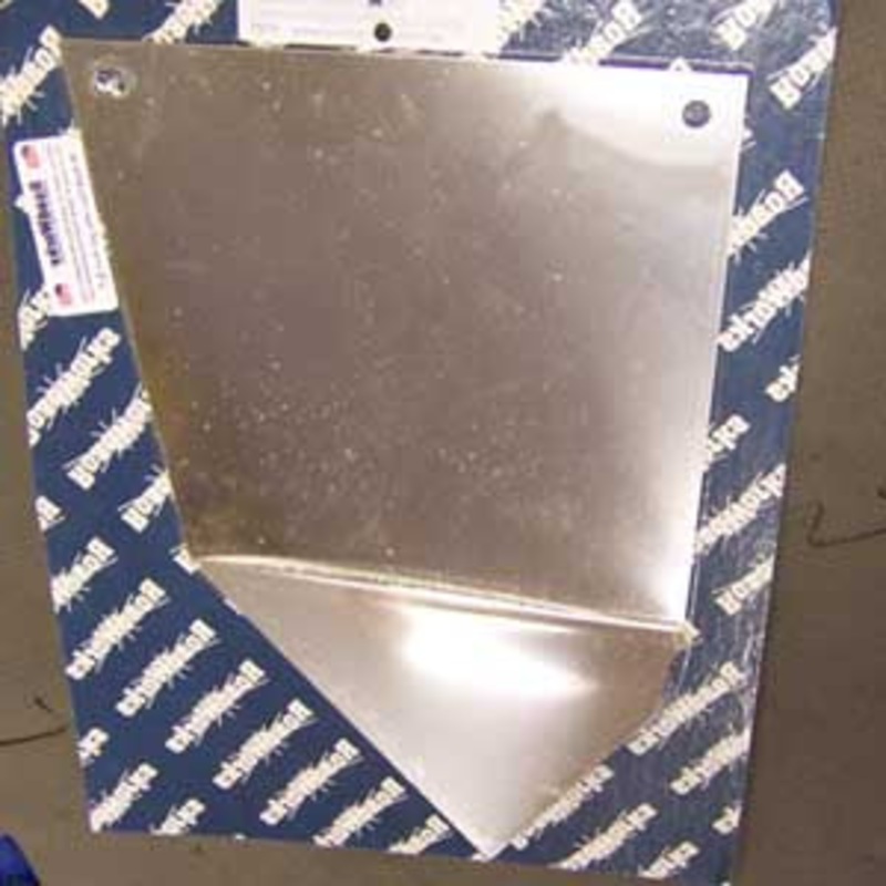 Freightliner Classic/FLD stainless steel center top of dash trim