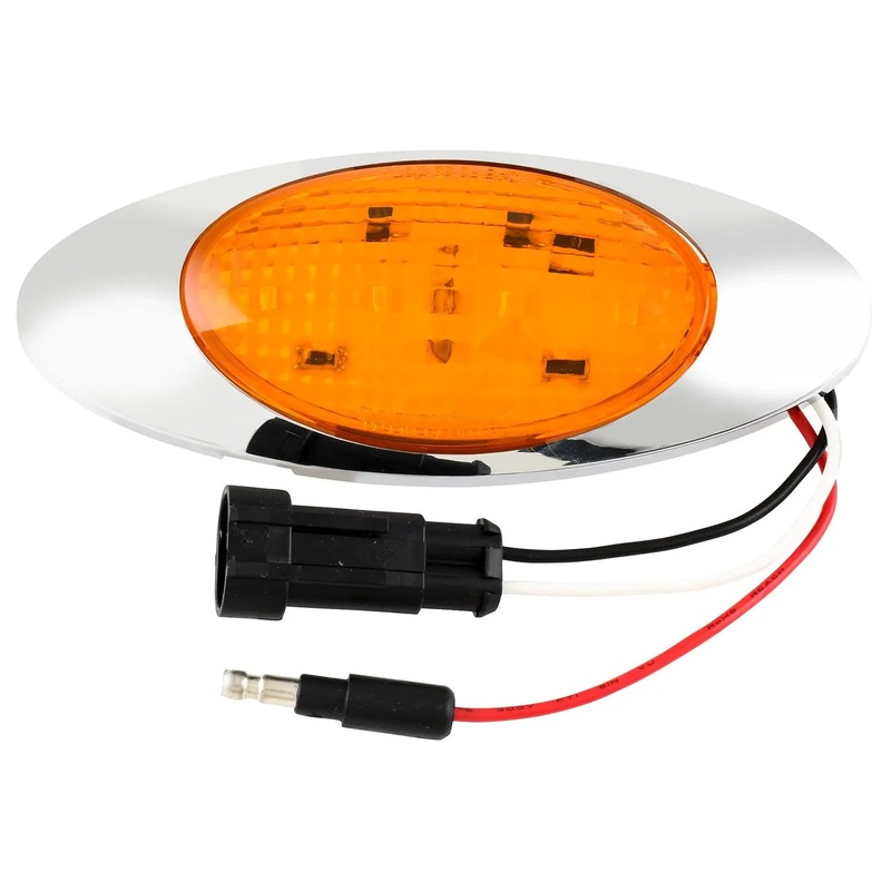 Freightliner Coronado replacement Amber 4 diode LED marker/turn signal light