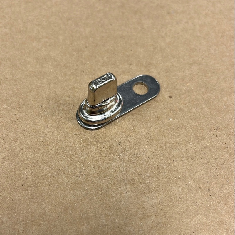 Heavy duty stainless steel turnbuckle for Peterbilt and Kenworth bugscreens and winterfronts