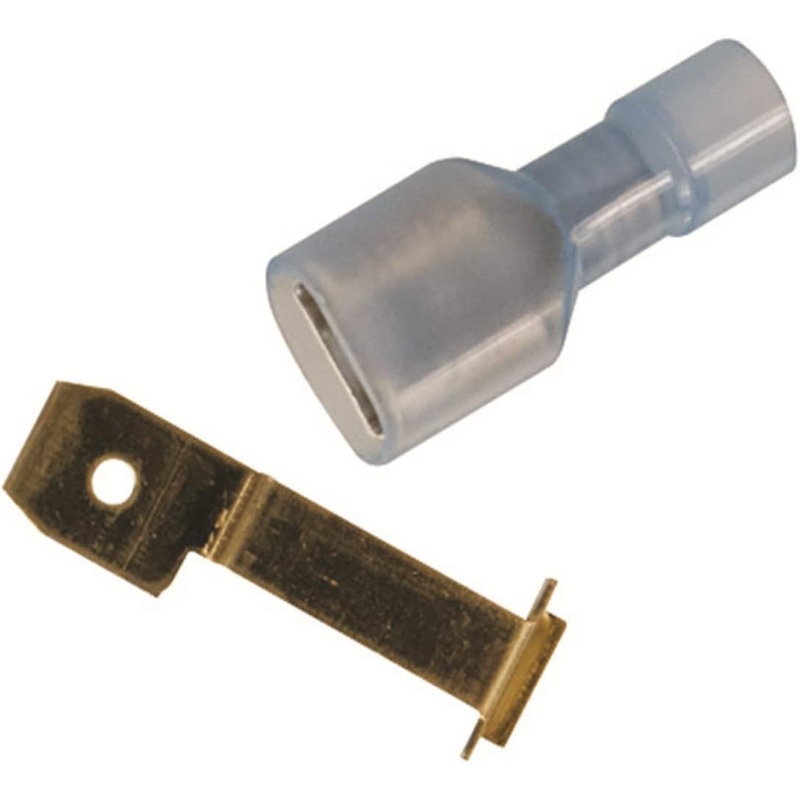 Power Tap Fuse Clips for ATC/ATO Fuses & 16-14 .250 FM FI Disconnects, 2 Sets.