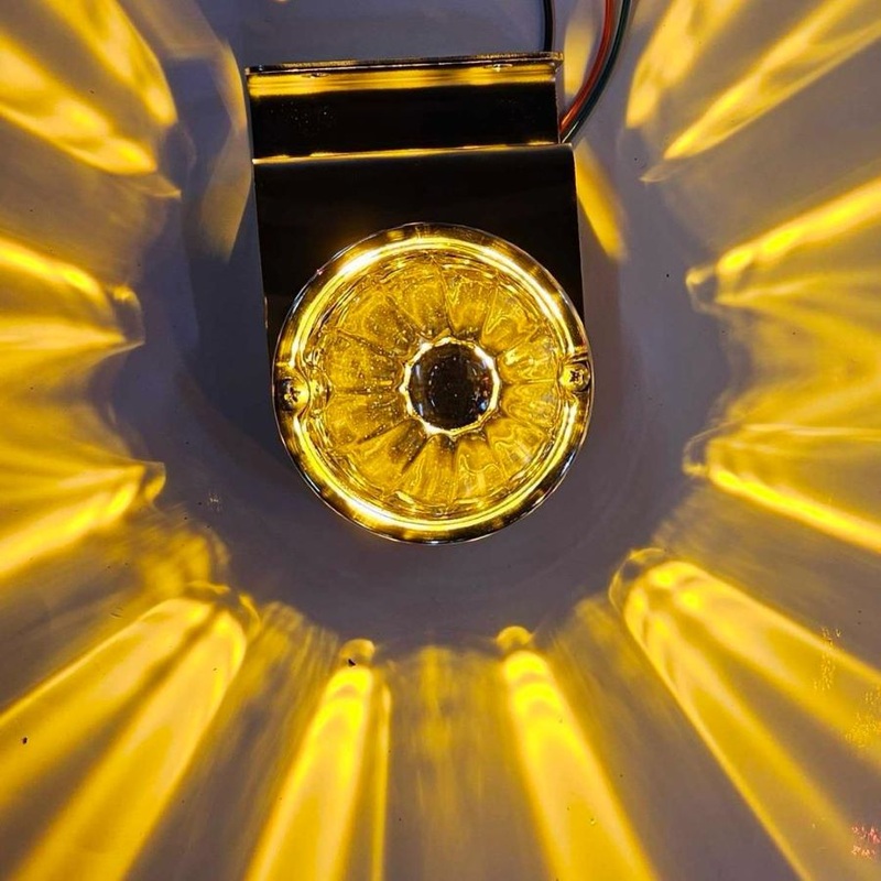 Straight underglow frame-mount bracket for watermelon lights – SINGLE