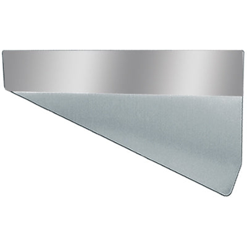 Kenworth -2001 stainless steel top of dash console trim