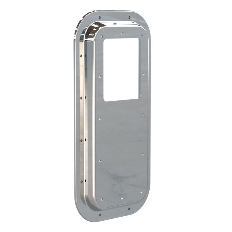 Peterbilt 379/389 billet style gear shifter floor plate kit – tapered style