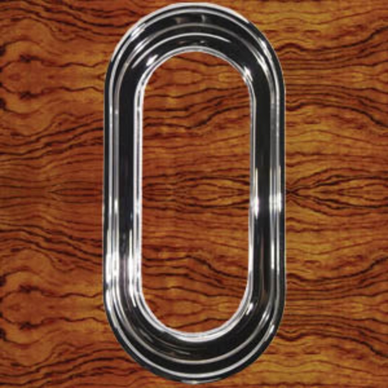 Rockwood Peterbilt -2005 chrome plastic interior door view window trim