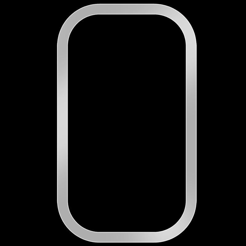 International 9900/I/IX stainless steel sleeper vent door surround