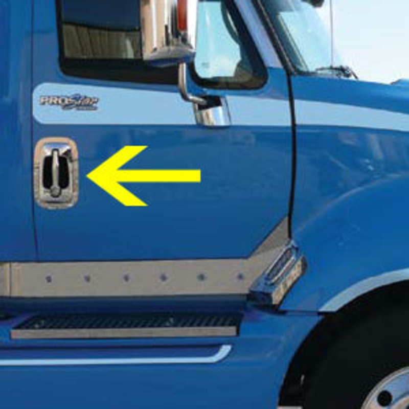 International LoneStar/ProStar stainless steel door handle surrounds – PAIR