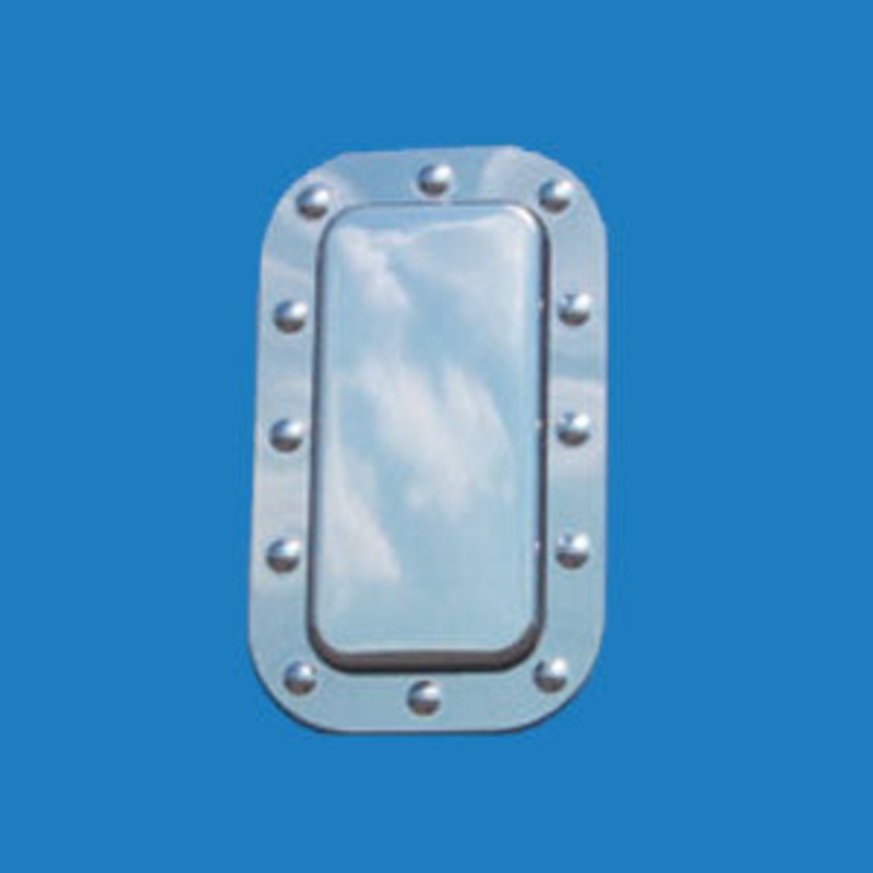 Kenworth stainless steel sleeper vent cover w/sides – for Aerocab