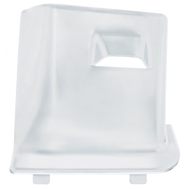 Kenworth T680 chrome plastic replacement fuse door panel