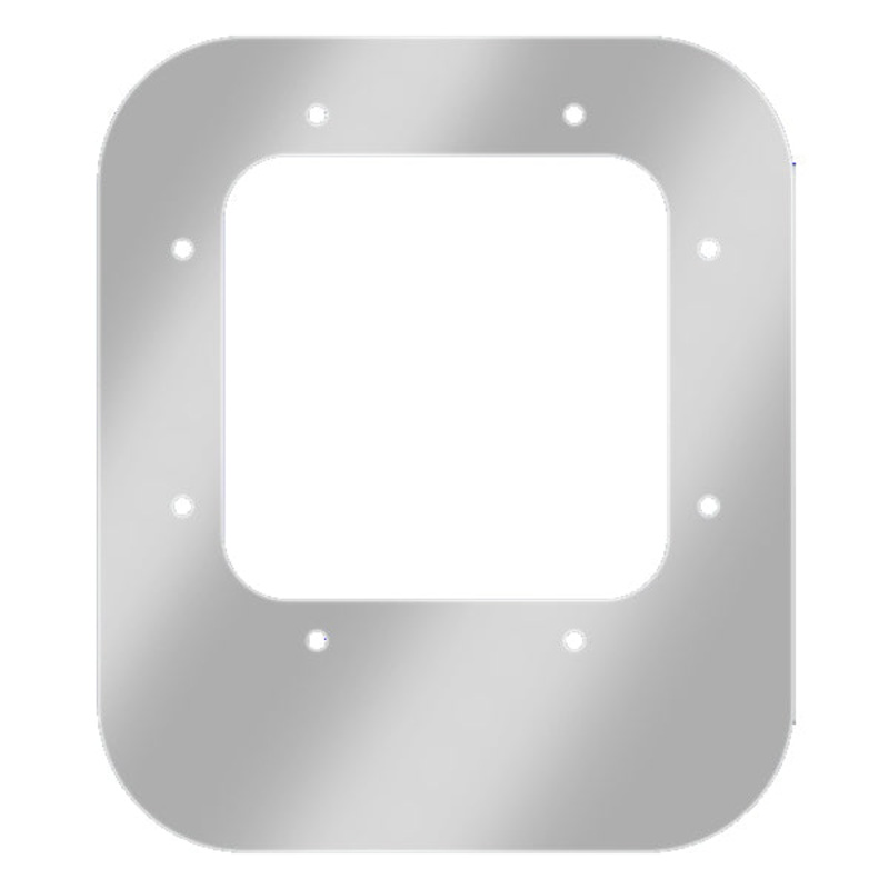 Kenworth W900 stainless steel gear shift boot surround