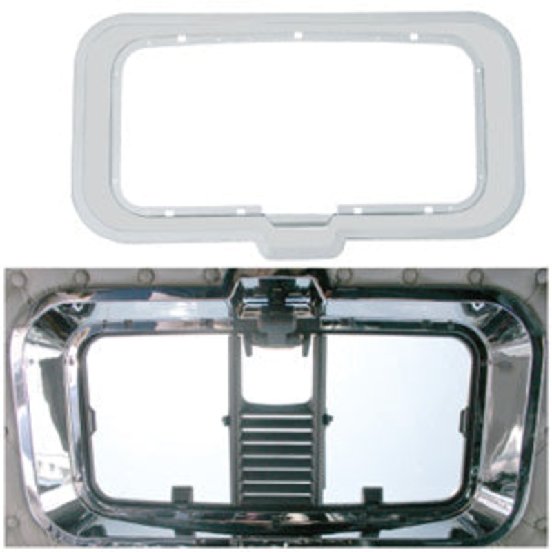 Kenworth W900/T660 2006+ chrome plastic interior sunroof surround