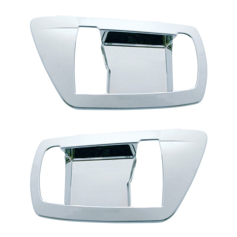 Kenworth W900/T660 chrome plastic interior door handle insert – PAIR