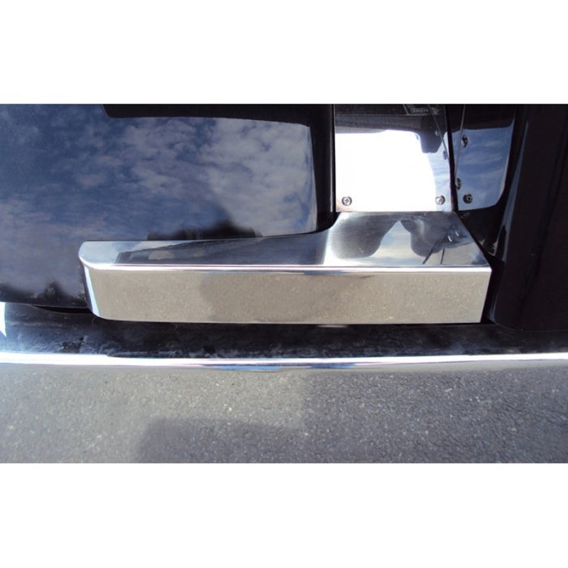 Peterbilt 379 stainless steel front fender step cover – PAIR