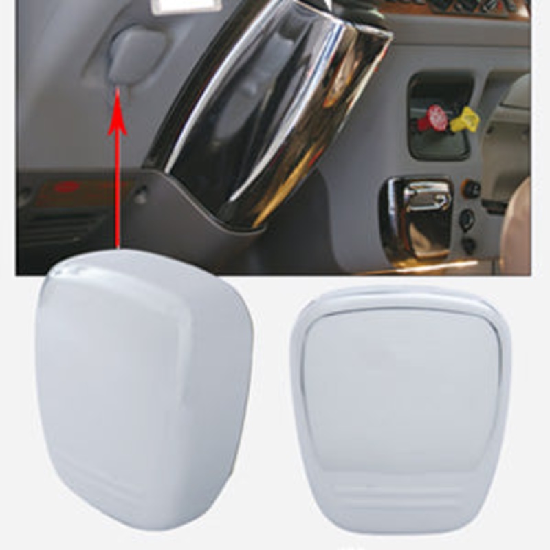 Peterbilt 386/389 2006-2021 chrome plastic computer diagnostic port cover