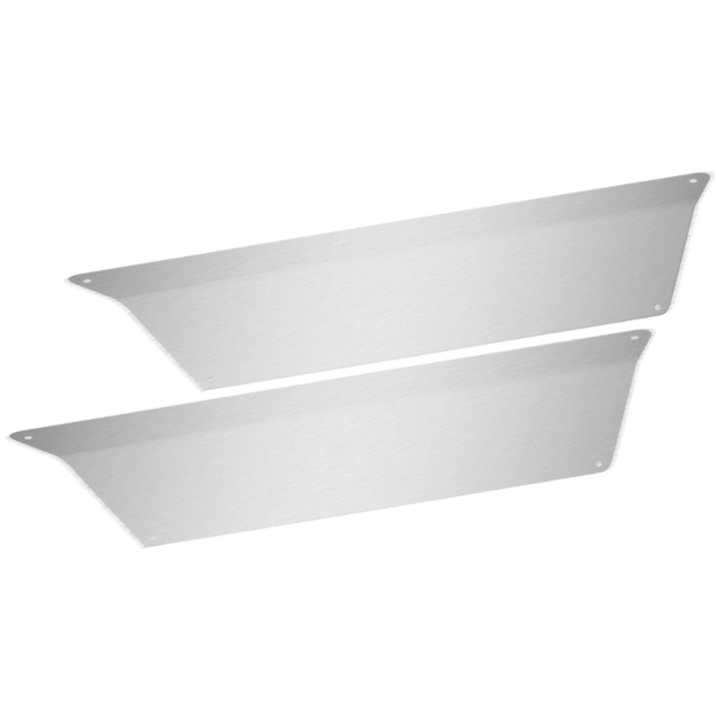 Peterbilt 579 stainless steel front step trim – PAIR