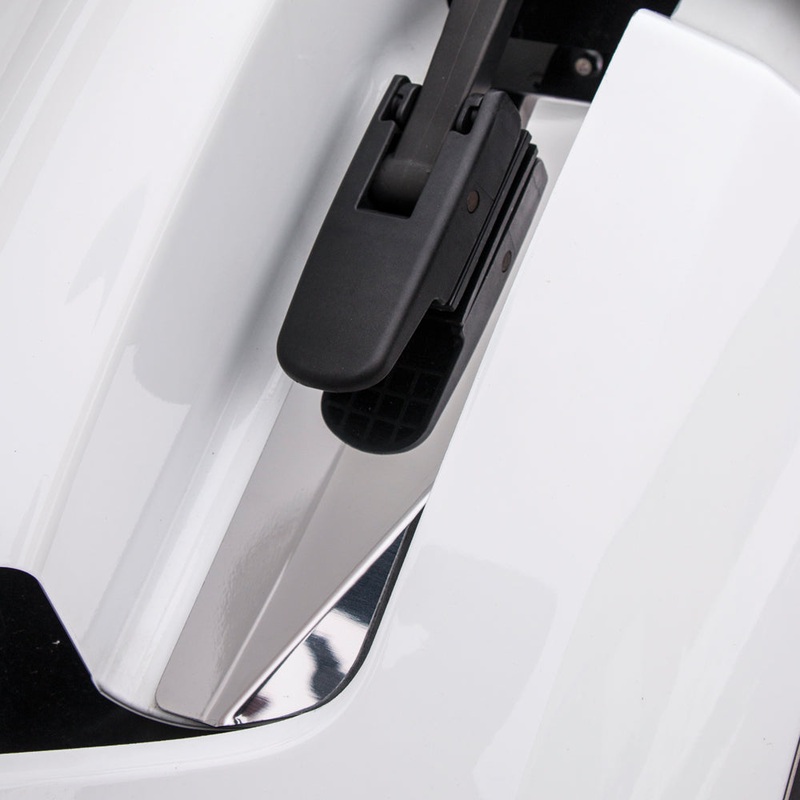 Peterbilt 579 stainless steel hood strap trims