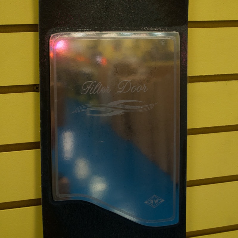 Rockwood Peterbilt 386/389 2010+ stainless steel filter door cover