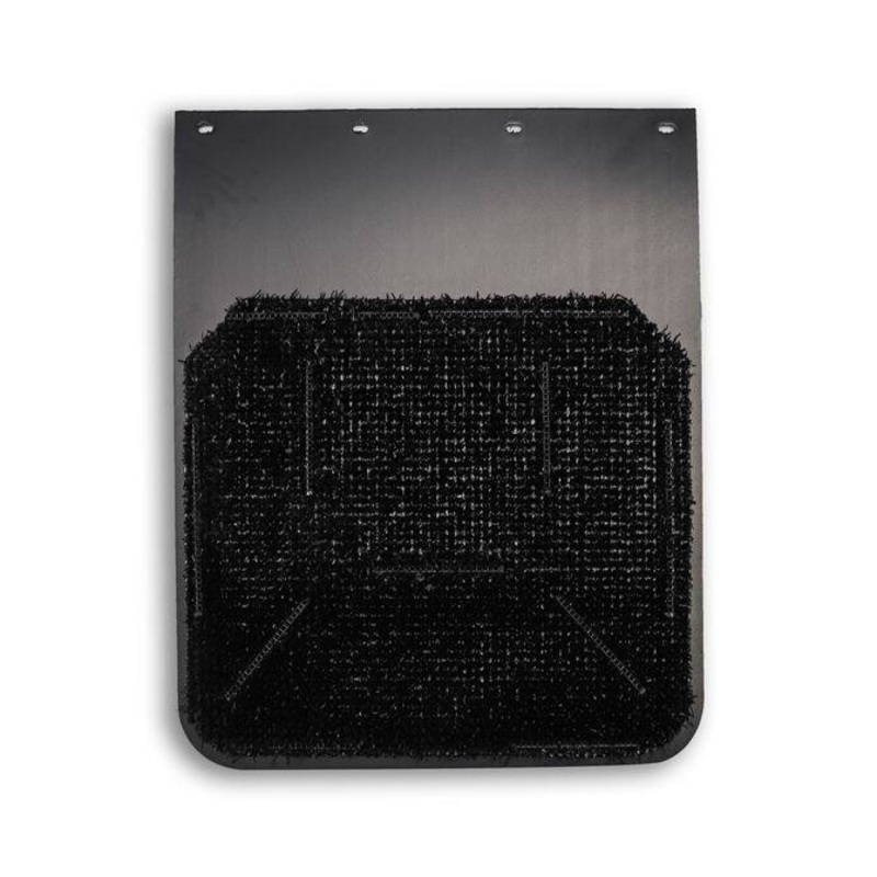 24 x 30 Safepass aerodynamic black plastic mudflap – SINGLE