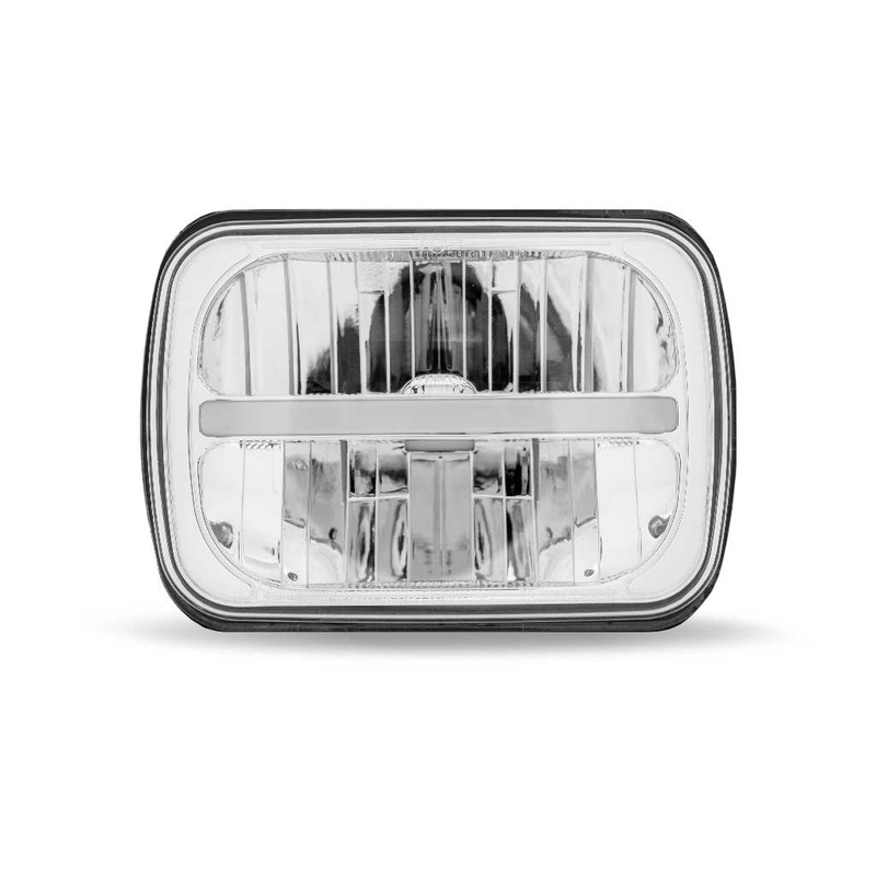 5 x 7 LED reflector headlight – high and low beam