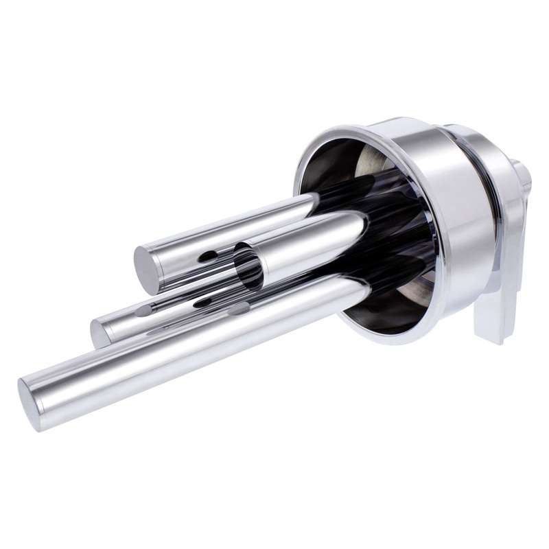 Chrome air powered train whistle