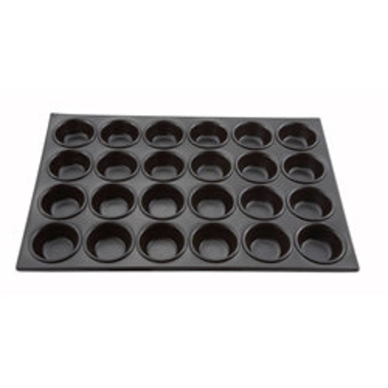 Muffin Pan, 24 Cup Aluminum w/NS