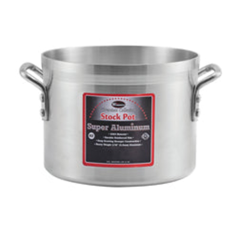 Stock Pot, 80 Qt, Aluminum