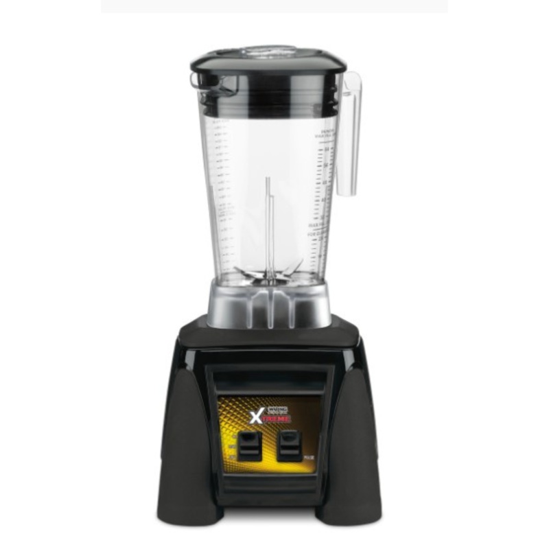 Waring Blender, Bar 64oz Clear Container – Black Base – MX1000XTX