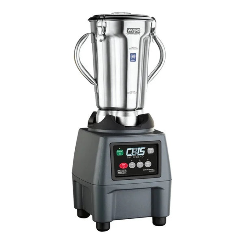 Waring Food Blender, Heavy Duty, 1 Gallon, Membrane Controls – CB15