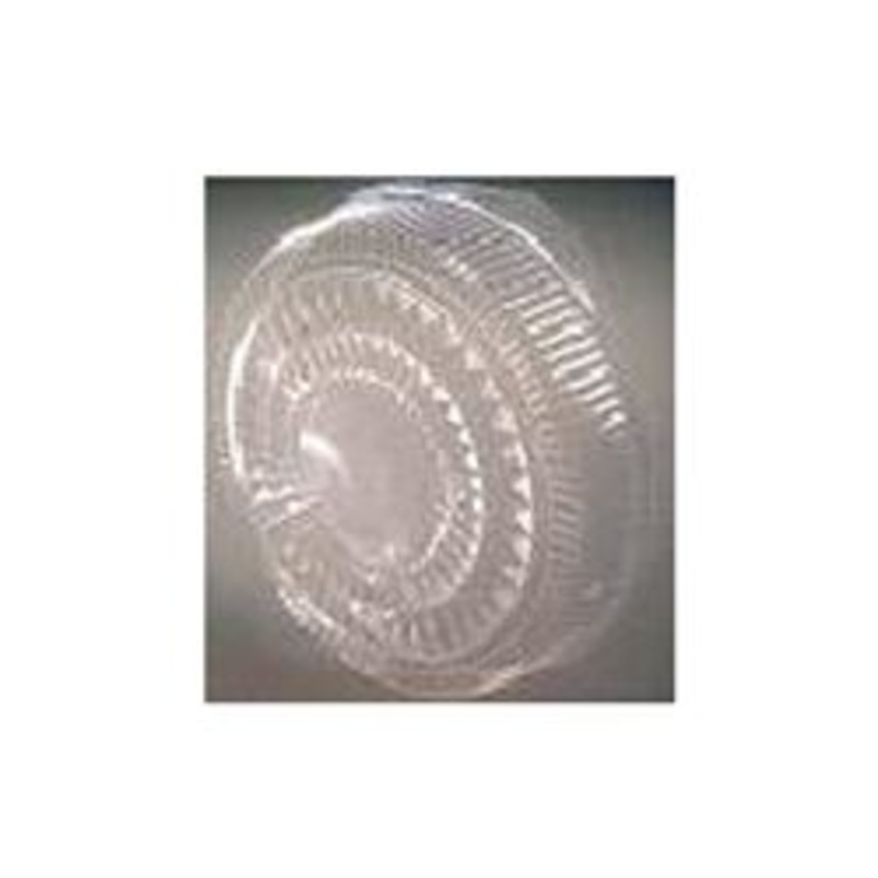 Western Plastics Foil Tray Dome Lid, 18 Round – Clear – PK