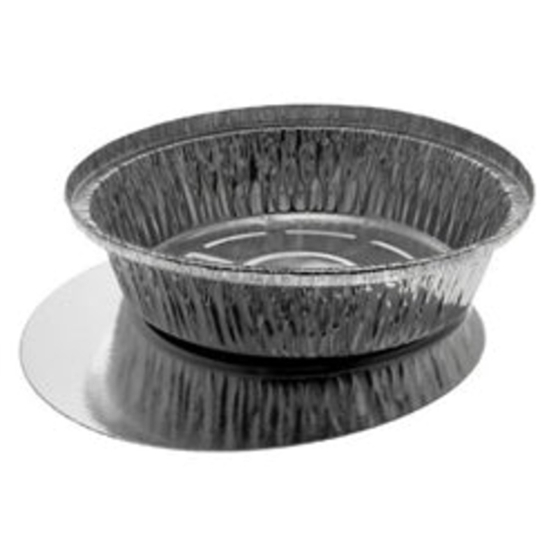 Western Plastics Round Foil Container 9 w/Lid – CS