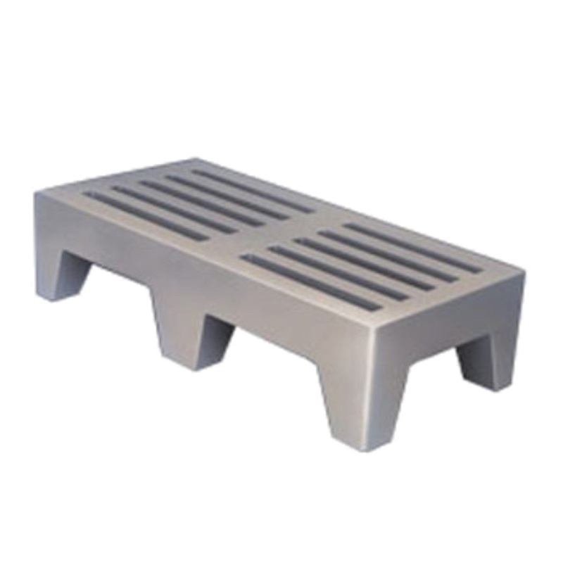 Win-Holt Dunnage Rack, Vented, Gray 22 x 48 x 12 – PLSQ-4-1222-GY