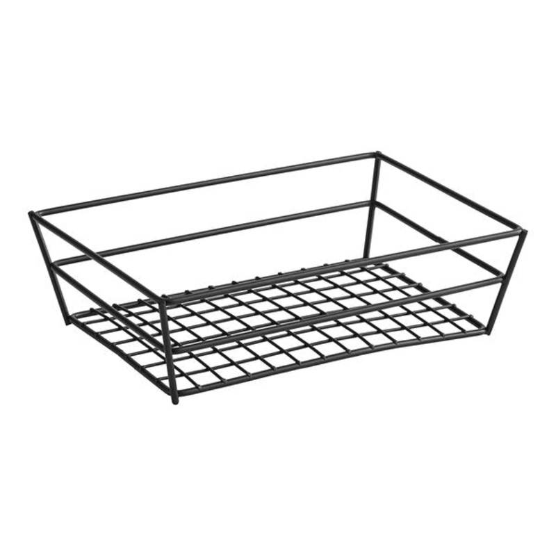 American Metalcraft Basket 9 Rect. Black Wire – RMB95B