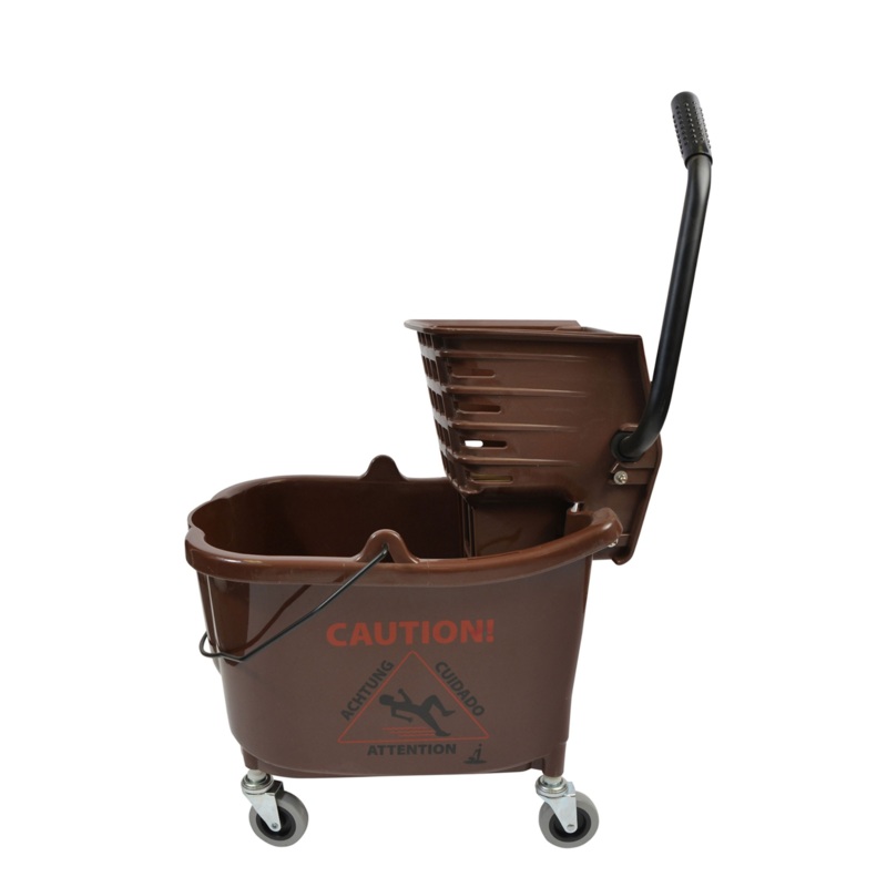 CCK Mop Bucket w/Wringer Brown 26qt – 1010BR