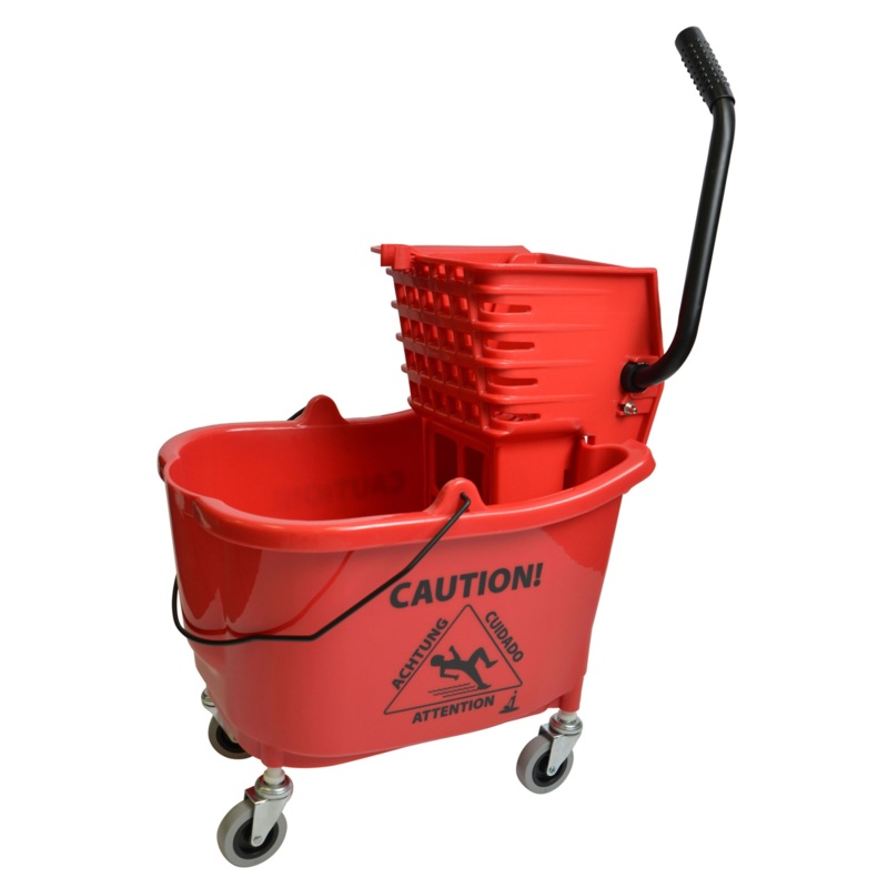 CCK Mop Bucket w/Wringer, Red – MPB-36R