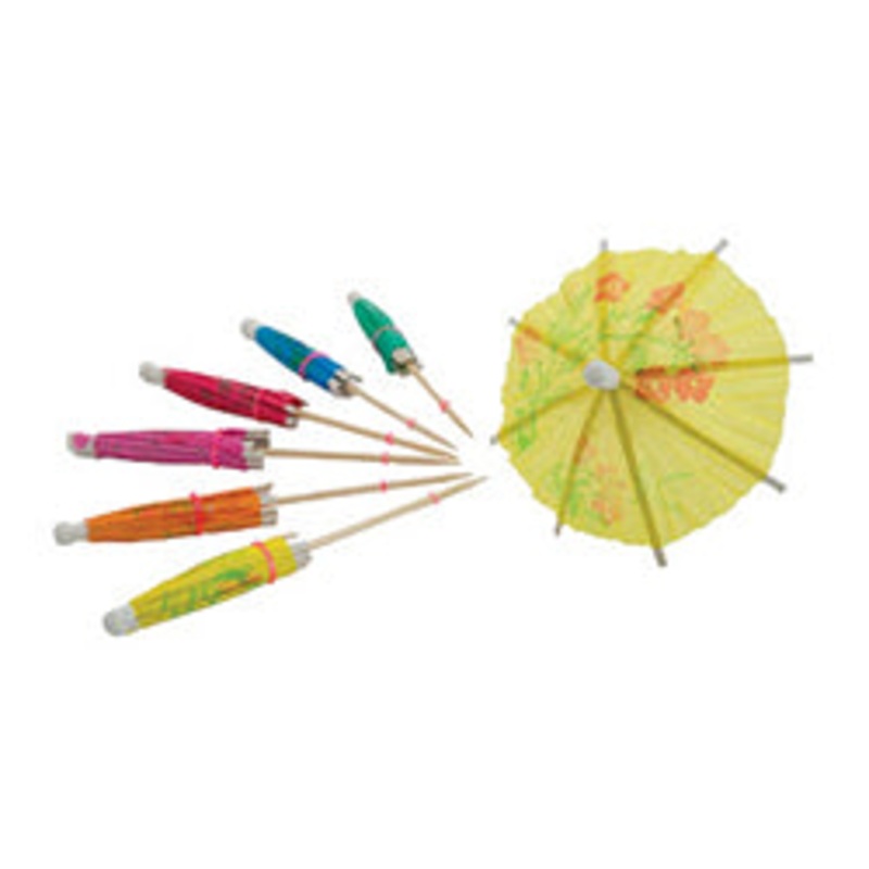 Cocktail Paper Parasols 144/Pk