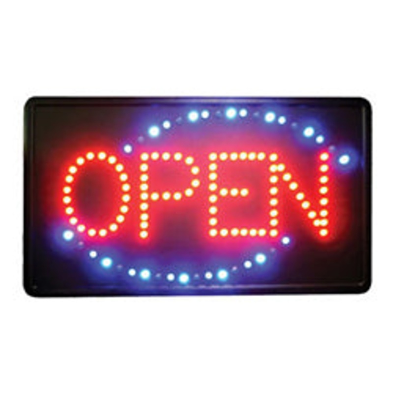 LED Open Sign, 120v/1ph