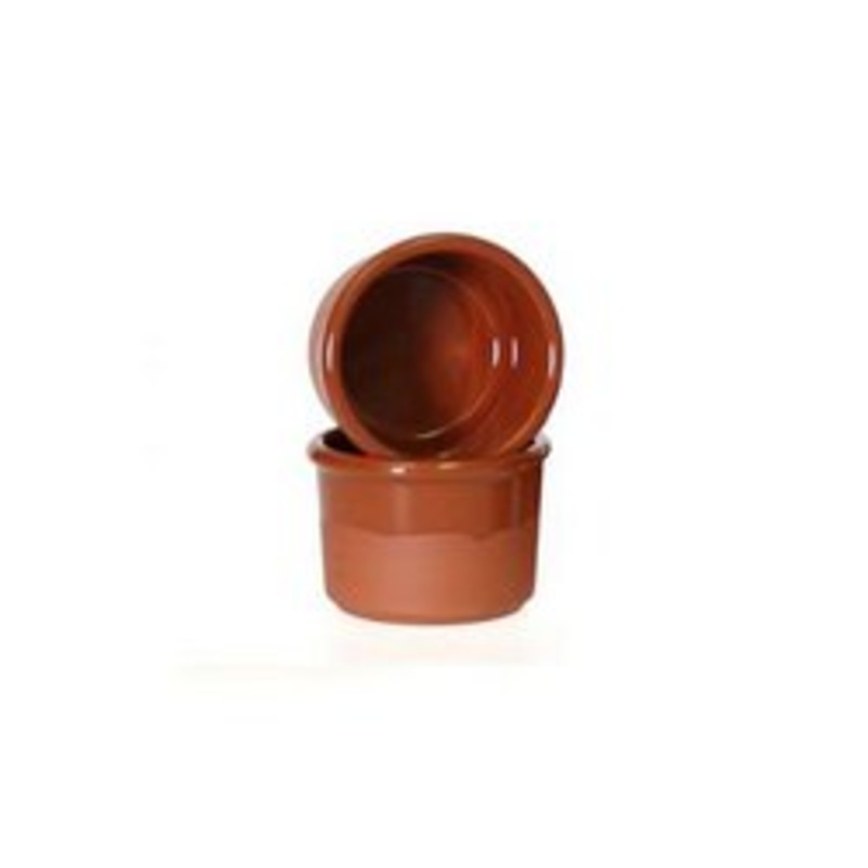 Terra-Cotta Flan Dish 3/4 Cup