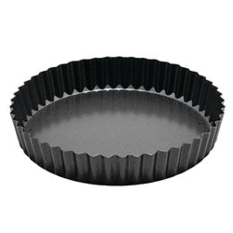 Winco 8 Tart Quiche Pan Non-Stick Carbon Steel with Removable Bottom – FQP-8