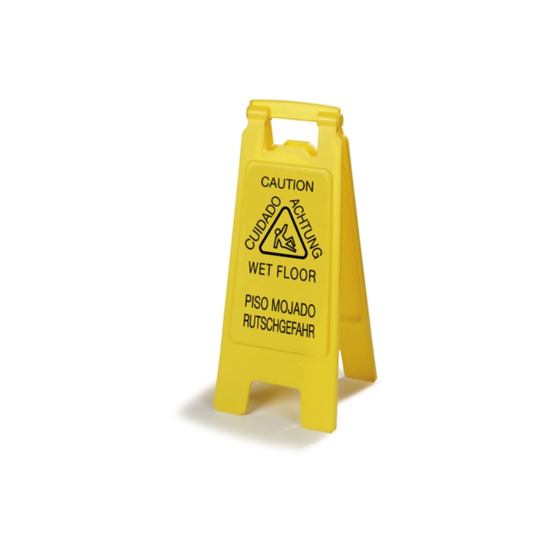 Carlisle Wet Floor Sigh, Folding, Tri-Lingual – 3690904