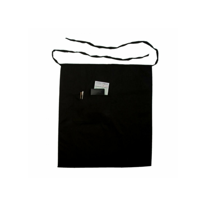 CCK Bistro Apron Black Side Pocket – TXTBIS-BK