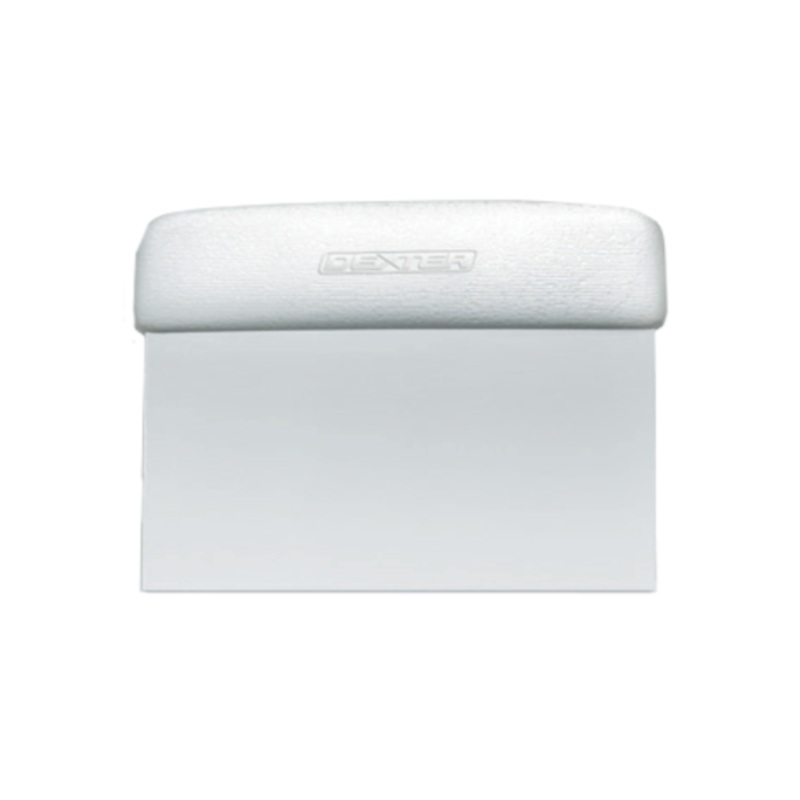 Dexter-Russell Dough Cutter 6×3 White Handle NSF – 19783