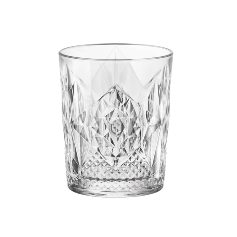 Double Old Fashioned Glass, 13-1/2 oz., glass, Bormioli Rocco, Stone – SIUI49136Q528
