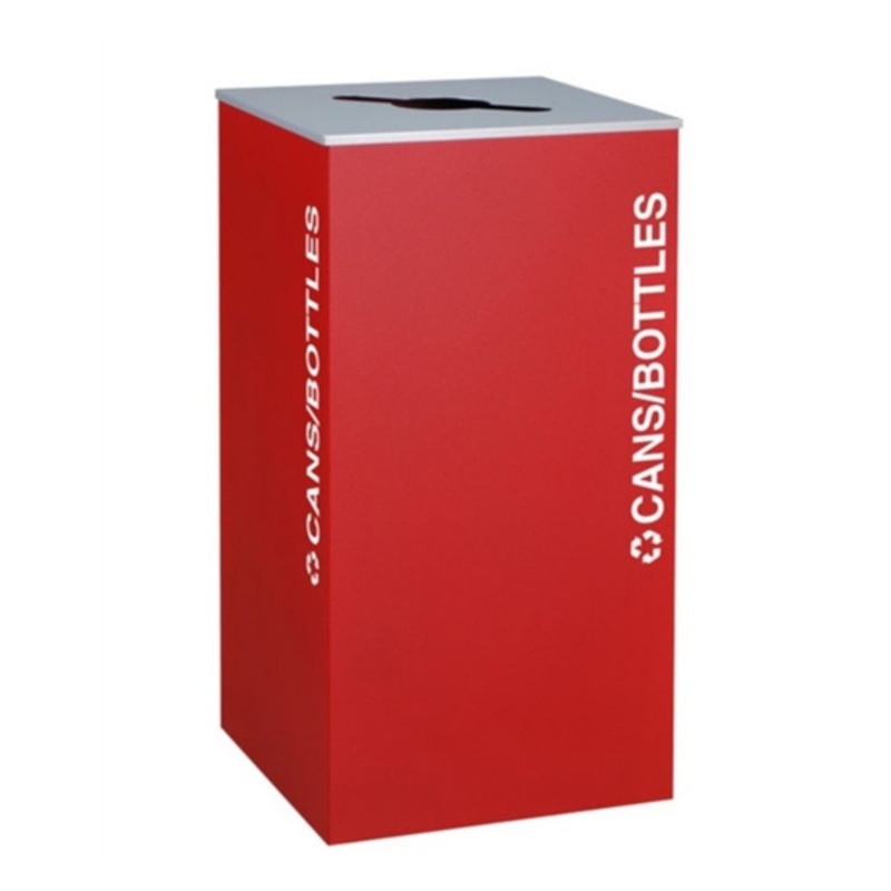 Ex-Cell Kaiser – Classic Kaleidoscope 36-Gallon XL Square Receptacle – RC-KD36-C RBX