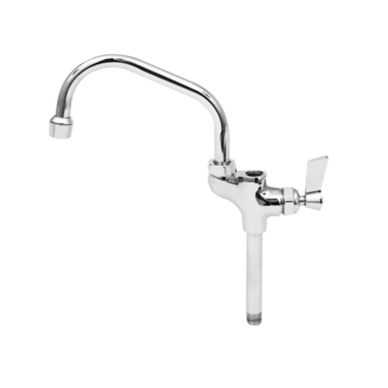 Fisher Add-on Faucet, 12 Swing Spout, 3/8 Male Inlet – 29120