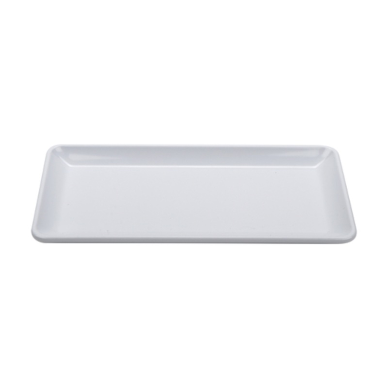 G.E.T. Enterprises Midtown Platter, 14 x 5-1/2, Rectangular, White – CS-1405-W