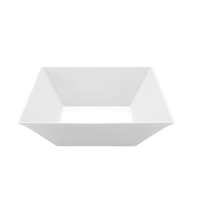 G.E.T. Enterprises Siciliano Bowl, 12.8 qt., 16 x 5H, Square, White – ML-249-W