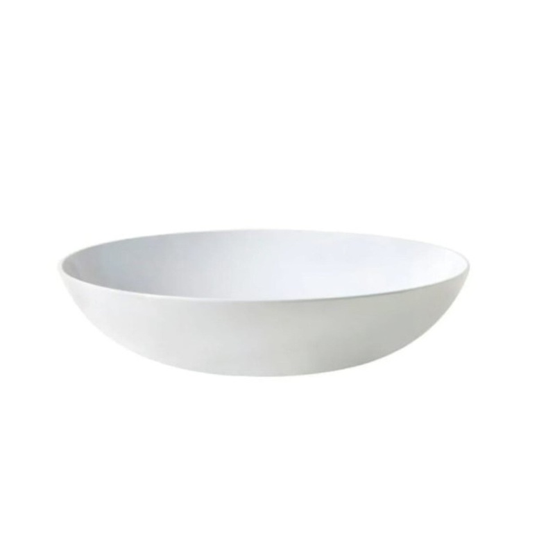 G.E.T. Enterprises Siciliano Bowl, 26.6 qt., 24 dia. x 6H, White – ML-241-W