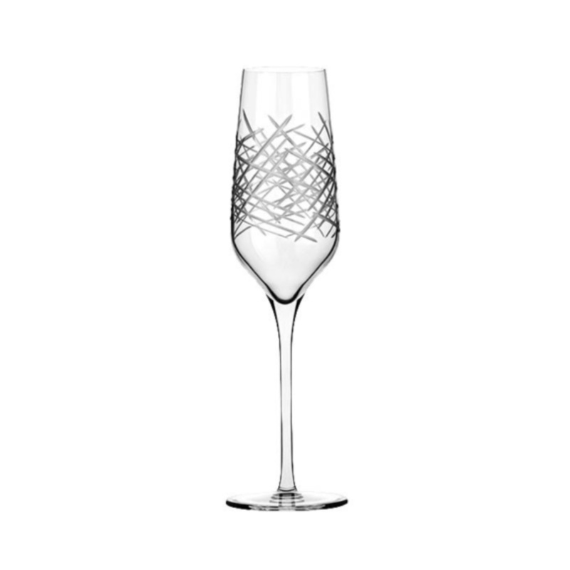 Libbey Crosshatch Flute Glass, 8oz – DZ/CS – LIB9332-69477