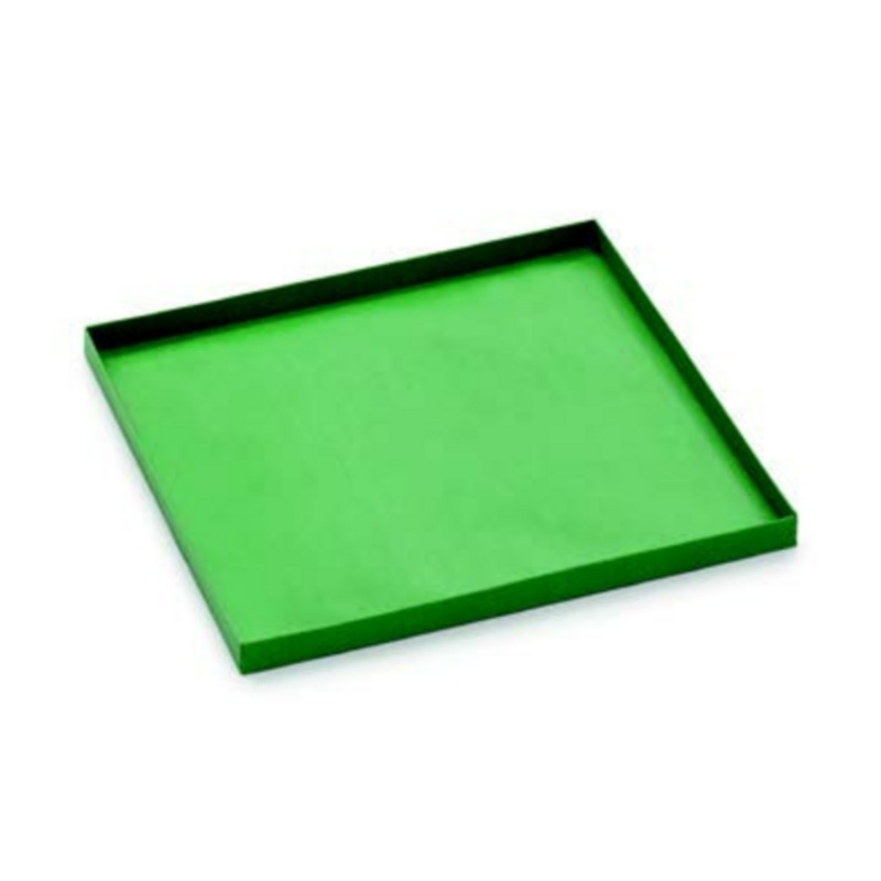 Merrychef Teflon Tray, 11x11x5 Solid Base, Green – 32Z4093