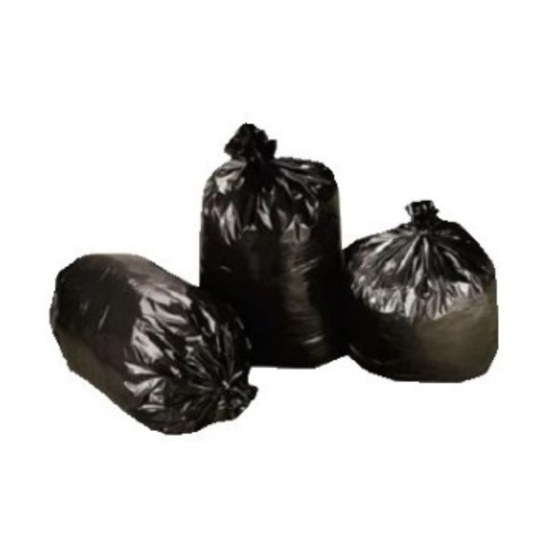 Papercraft Can Liner .51M 20-30 Gal Black- PAP11203613